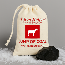 Load image into Gallery viewer, Lump of Coal -  Hand-cut Goat Milk Soap