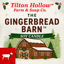Load image into Gallery viewer, The Gingerbread Barn™️ - 12 oz Soy Candle