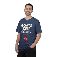 Load image into Gallery viewer, Goats Keep Going T-Shirt — Fallsbury Blue