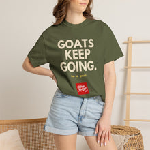 Load image into Gallery viewer, Goats Keep Going T-Shirt — Hollow Green