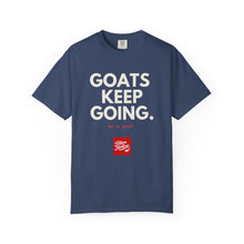 Load image into Gallery viewer, Goats Keep Going T-Shirt — Fallsbury Blue