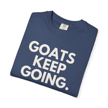 Load image into Gallery viewer, Goats Keep Going T-Shirt — Fallsbury Blue