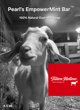 Load image into Gallery viewer, Pearl's EmpowerMint Bar™️ - Goat Milk Soap with Peppermint &amp; Basil