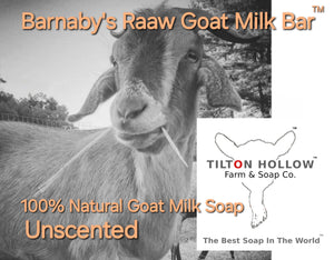 Barnaby's Raaw Goat Milk Bar™️ - Unscented