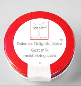 Dolores's Delightful Salve™️- Goat Milk Moisturizing Salve