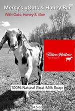Load image into Gallery viewer, Mercy's gOats &amp; Honey Bar™️ - Unscented - With Oats, Honey &amp; Aloe