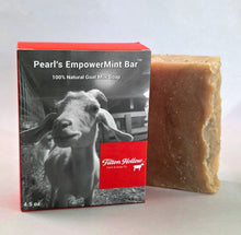 Load image into Gallery viewer, Pearl's EmpowerMint Bar™️ - Goat Milk Soap with Peppermint &amp; Basil