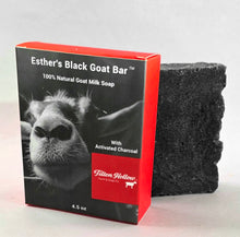 Load image into Gallery viewer, Esther's Black Goat Bar™️ - With Activated Charcoal