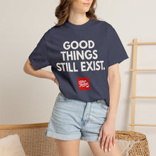 Load image into Gallery viewer, GOOD THINGS STILL EXIST - TEE- Denim Blue