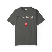 Load image into Gallery viewer, Pride, lived. - TEE- Goat Hoof Charcoal