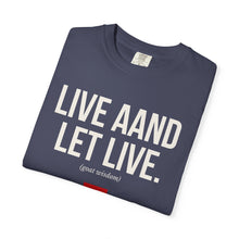 Load image into Gallery viewer, Goat Wisdom - TEE- Denim Blue