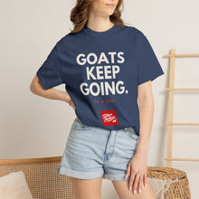 Load image into Gallery viewer, Goats Keep Going T-Shirt — Fallsbury Blue