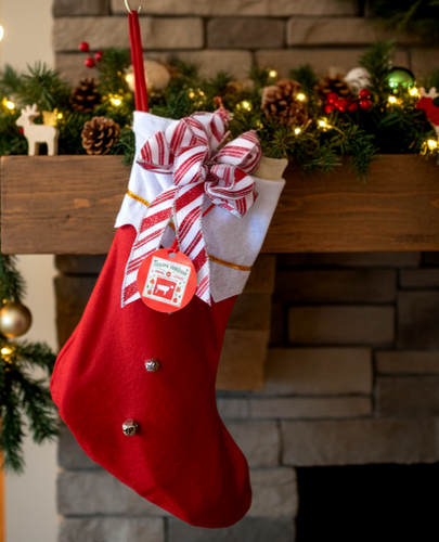 Yule Goat's Winter Rescue Stocking™️ - Filled Stocking Gift Set.