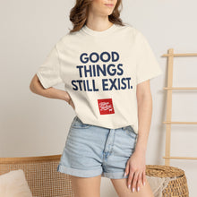 Load image into Gallery viewer, GOOD THINGS STILL EXIST - TEE- Ivory