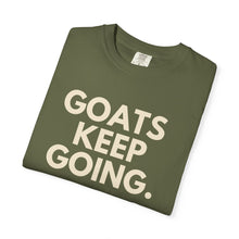 Load image into Gallery viewer, Goats Keep Going T-Shirt — Hollow Green