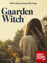 Load image into Gallery viewer, Gaarden Witch™️ - Goat Milk Soap with Lavender, Rosemary, Honey, &amp; Sea Salt.