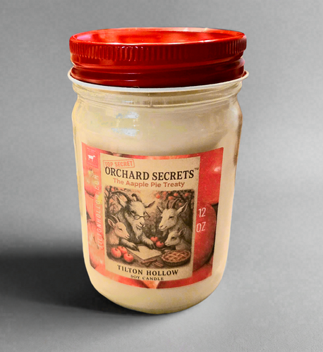 Orchard Secrets: The Aapple Pie Treaty™️ - 12 oz Soy Candle