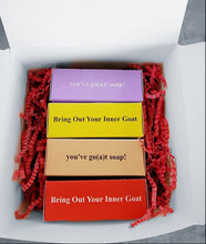 Load image into Gallery viewer, GoatBox™️ - Assorted. Soap 4-pack