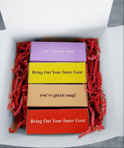 GoatBox™️ - Assorted. Soap 4-pack