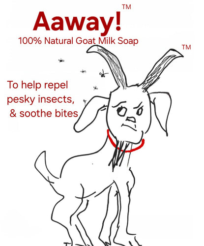 Aaway! - With Lemon, Honey, & Oats. To help repel pesky insects, & soothe bites.