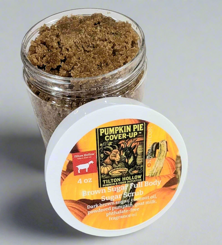 Pumpkin Pie Cover-up™️ - Brown Sugar, Goat Milk & Pumpkin Full-Body Scrub.