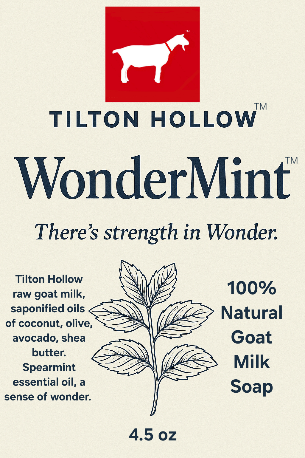 WonderMint™️ - Spearmint Goat Milk Soap