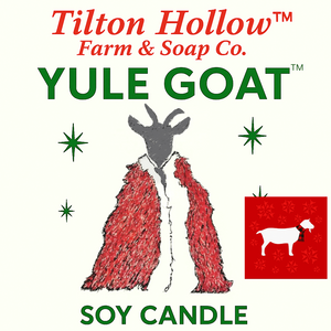 Yule Goat™️ - Hand-poured Soy Candle & Short story