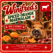 Load image into Gallery viewer, Winifred’s Spiced Orange Marmalade™️ - 12 oz Soy Candle