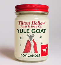 Load image into Gallery viewer, Yule Goat™️ - Hand-poured Soy Candle &amp; Short story