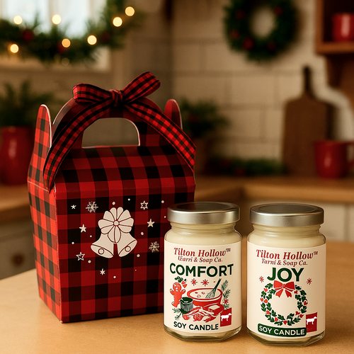 Comfort & Joy- 2-Candle Set.