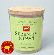 Load image into Gallery viewer, SERENITY NOW!!™️ - 10 oz Soy Candle.
