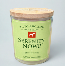 Load image into Gallery viewer, SERENITY NOW!!™️ - 10 oz Soy Candle.
