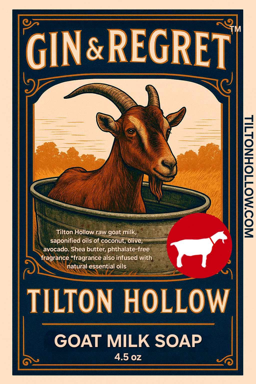 Gin & Regret™️ - Handcrafted Goat Milk Soap