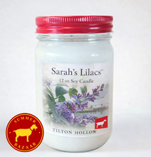 Load image into Gallery viewer, Sarah's Lilacs - 12 oz Hand-poured soy candle
