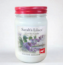 Load image into Gallery viewer, Sarah's Lilacs - 12 oz Hand-poured soy candle