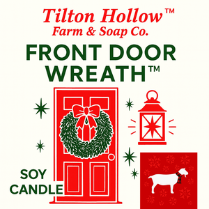 Front Door Wreath™️ - 12 oz Soy Candle.