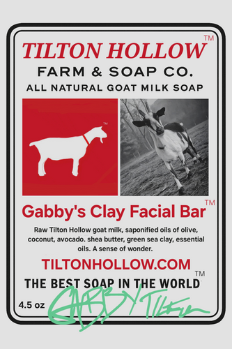 Gabby's Clay Facial Bar™️ - With Sea Clay, Tea Tree, & Spearmint