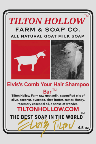 Elvis's Comb Your Hair Shampoo Bar™️ - For Hair & Beard