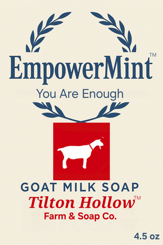 EmpowerMint™️ - Peppermint Goat Milk Soap