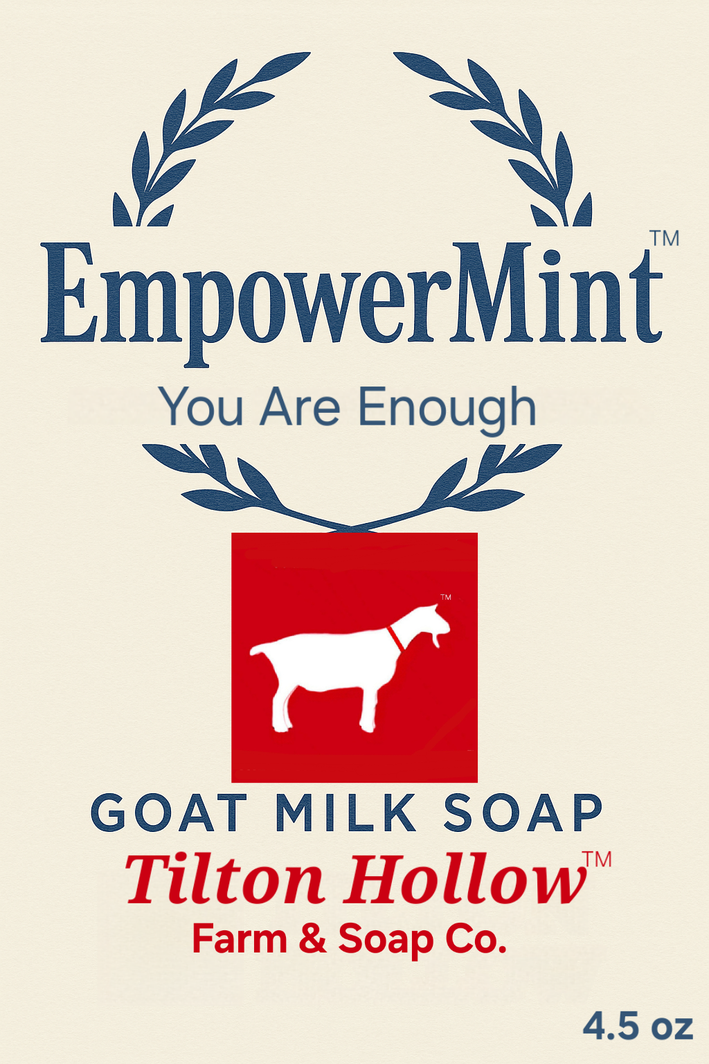 EmpowerMint™️ - Peppermint Goat Milk Soap