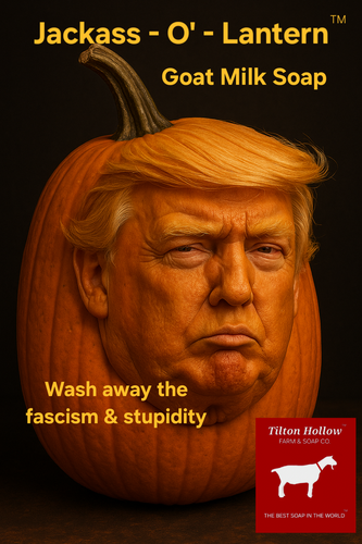 Jackass - O' - Lantern™️. - Goat Milk Soap.