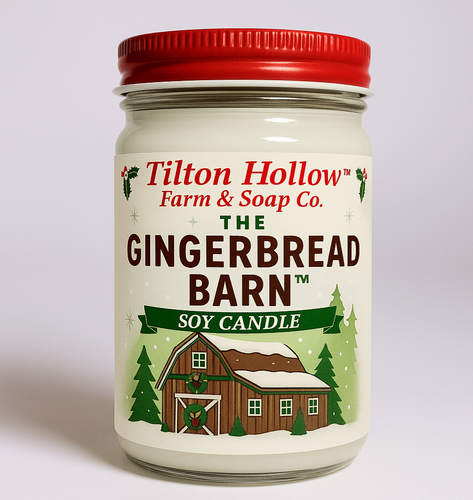 The Gingerbread Barn™️ - 12 oz Soy Candle