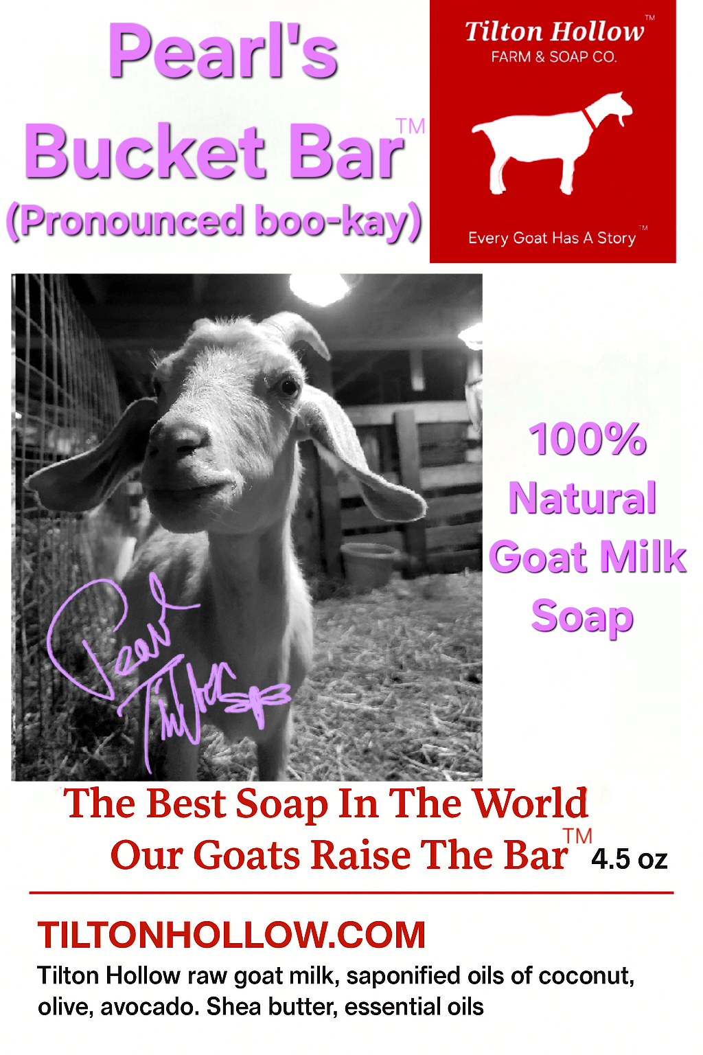 Pearl's Bucket Bar (pronounced boo-kay)™️