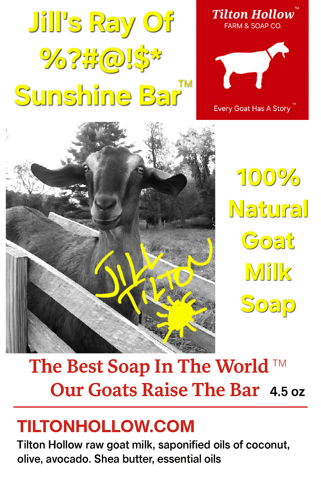 Jill's Ray Of %?#@!$* Sunshine Bar™️