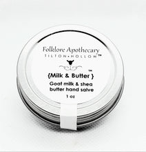Load image into Gallery viewer, Milk &amp; Butter - Goat Milk &amp; Shea Butter Moisturizing Salve