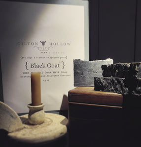 Black Goat™️ - Unscented. With Activated Charcoal.