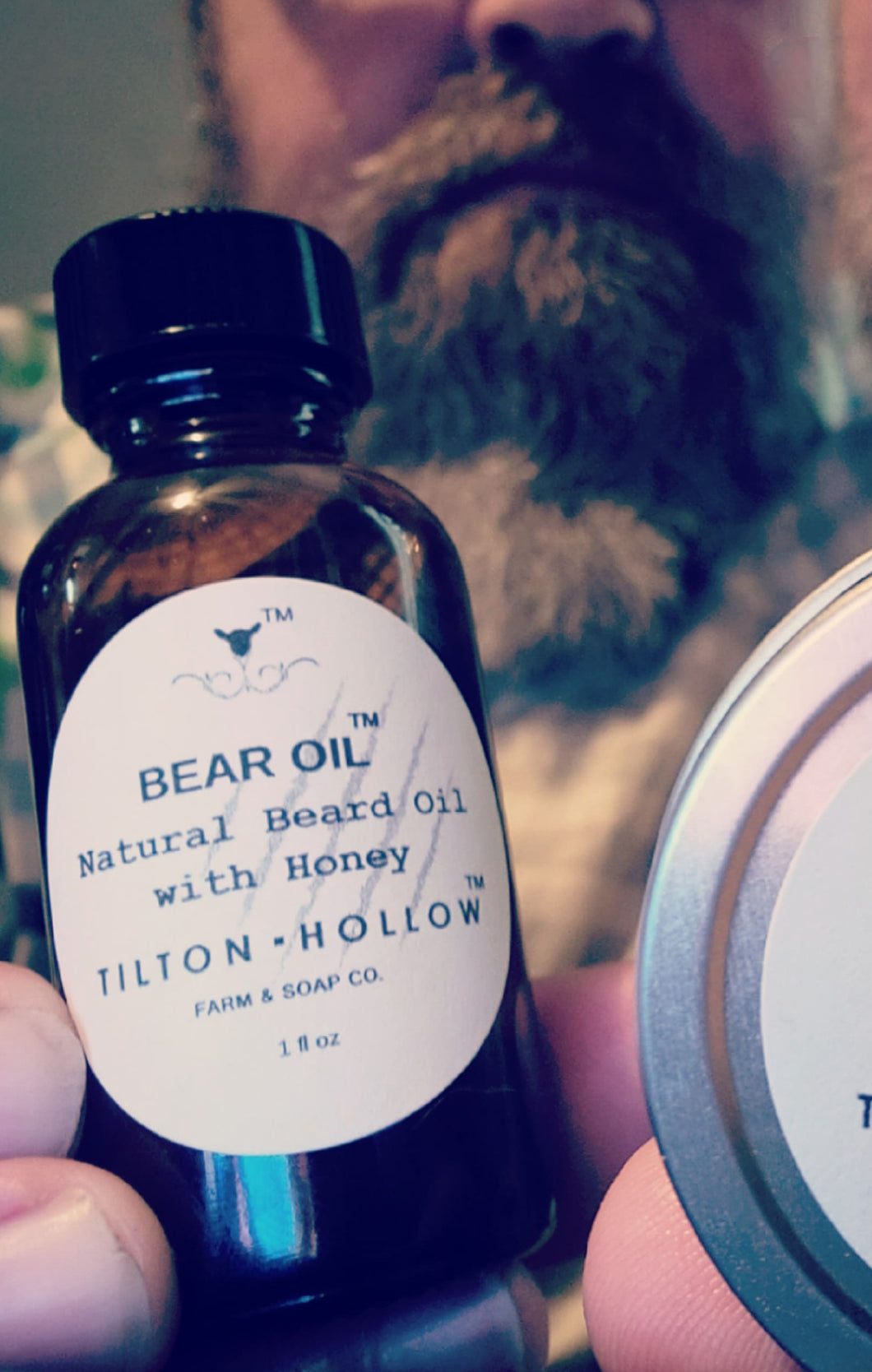 Bear Oil - Natural Beard Oil with Honey (2 sizes)