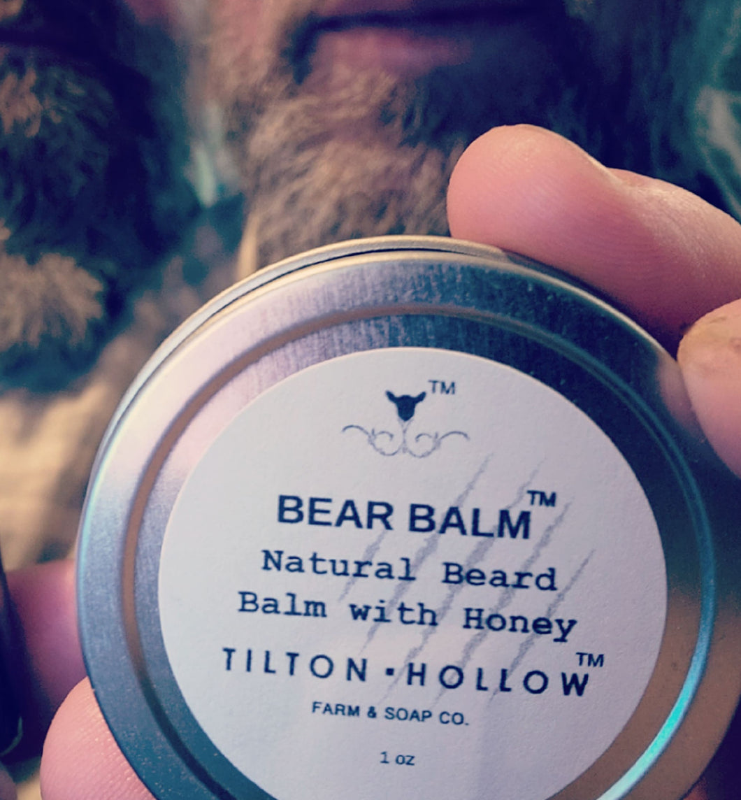 Bear Balm - Natural Beard Balm with Honey