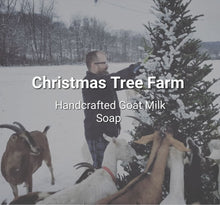Load image into Gallery viewer, Christmas Tree Farm - Handcrafted Goat Milk Soap