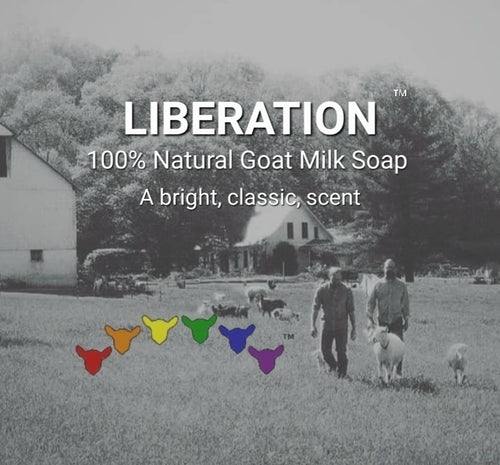 Liberation - Goat Milk Soap with a bright, classic, scent.